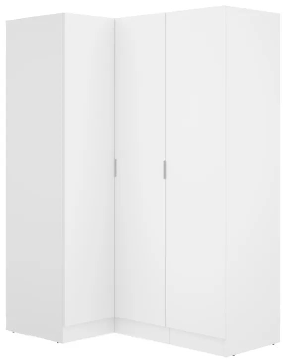 ESSEN 4 ruhásszekrény, 134x184x91, fehér