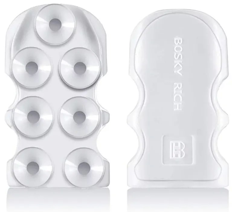 Szilikon zuhanyfej tartó - 2 db