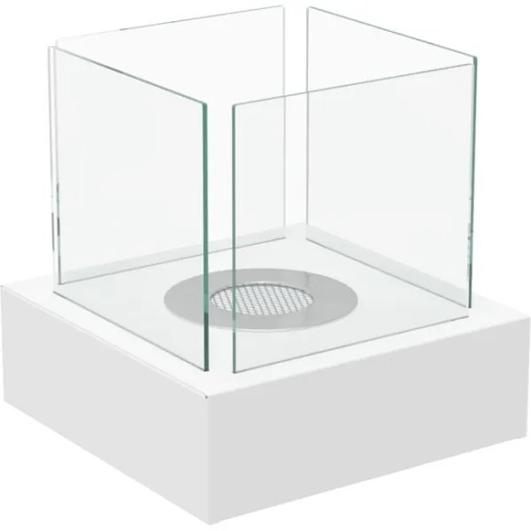 BIO kandalló TANGO3 30,3x30 cm, 1 kW, fehér, TANGO3/BIALY/TUV