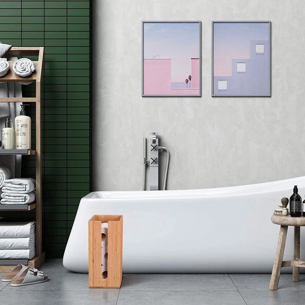 Álló WC papír tartó 390230