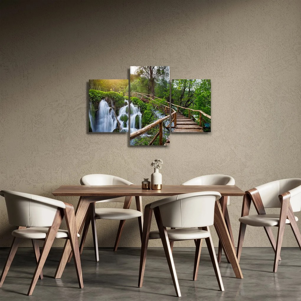 Kép - Plitvicei-tavak (90x60 cm)