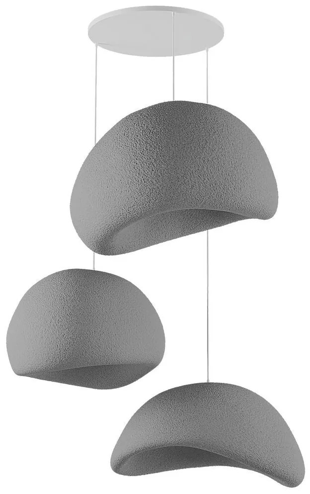 Függőlámpa - Wabi Sabi Shibumi Orbs - Betonszürke