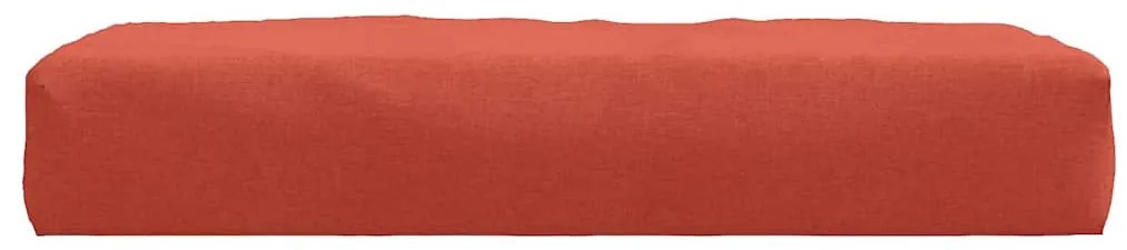 melange piros szövet raklappárna 60x60x9,5 cm