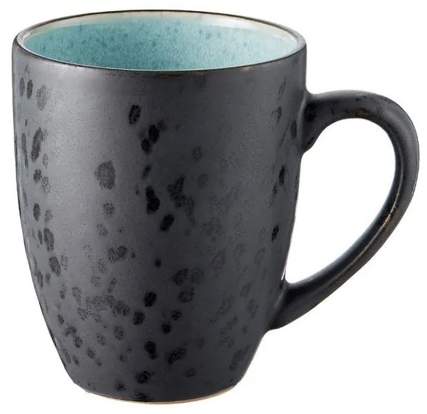 Fekete-sötétkék kerámia bögre szett 4 db-os 300 ml Gastro Black/Mix – Bitz