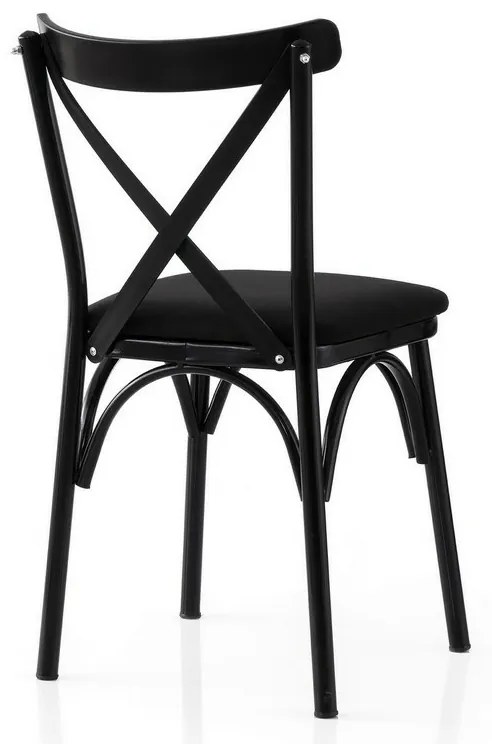 Ekol Black and Black étkezőszék-készlet, 2 db