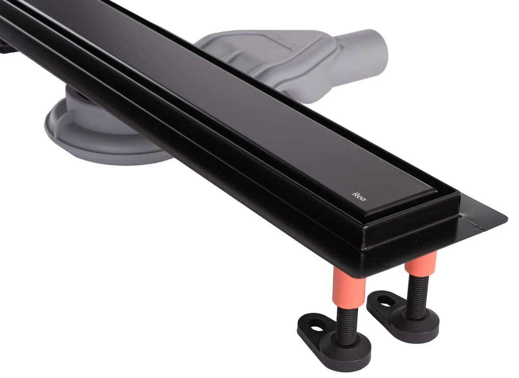 Zuhanylefolyó REA Neox Superflow Black 80