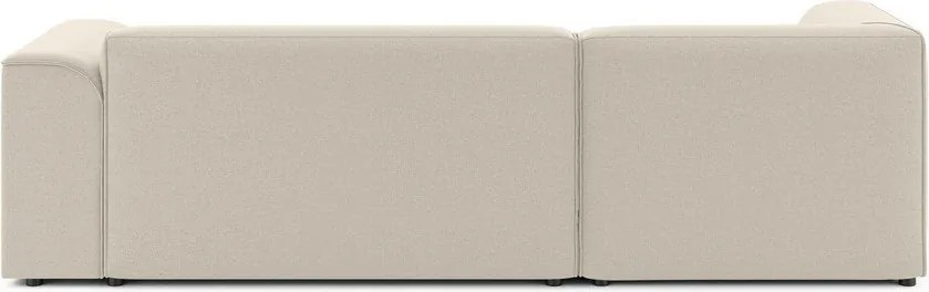 Bézs sarokkanapé (bal oldali-heverő résszel) Merid – Ropez