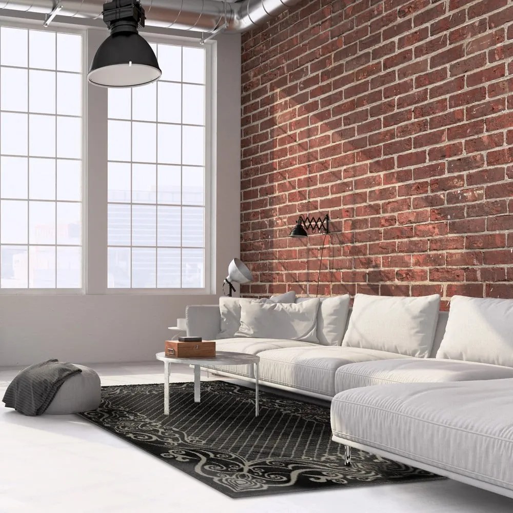 Sötétszürke szőnyeg 133x190 cm Soft – FD