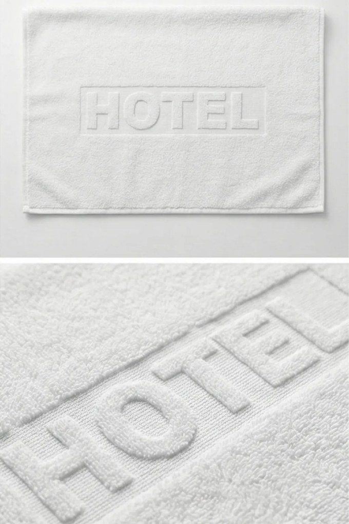 Hotel törülköző, fehér, 50×90 cm