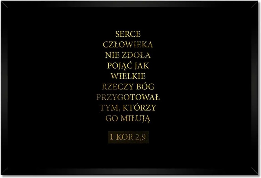 Poszterek keretben 60x40 Biblia Szent idézetek