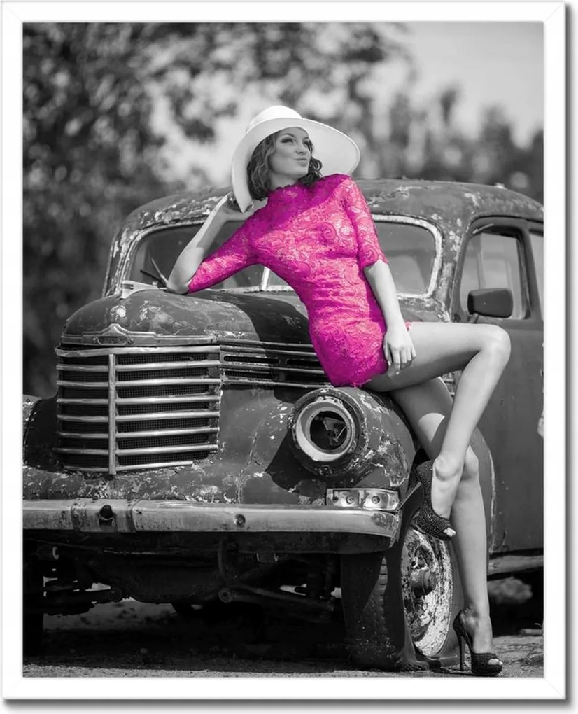 Poszterek keretben 40x50 Ruhában a törmeléken