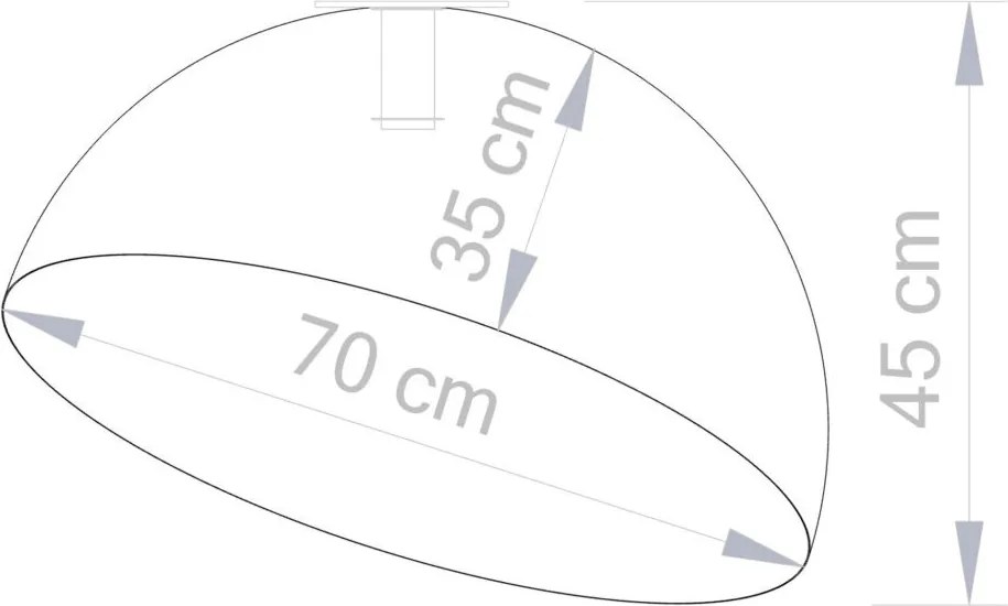 SIGMA LIGHTING 32456 SFERA Loft Mennyezeti Lámpa E27 IP20