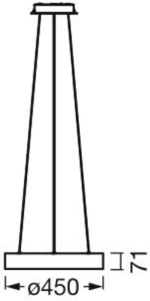 Ledvance - SUN@HOME CIRCULAR LED/18,5W/230V Wi-Fi állítható LED csillár