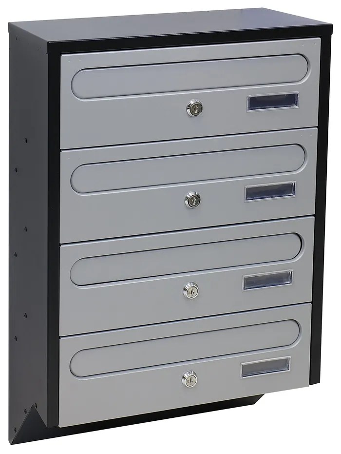 Postaláda BK 04, ezüst