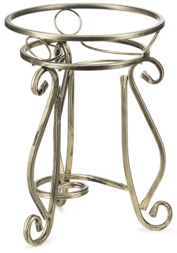 Virágállvány 37x29 cm arany