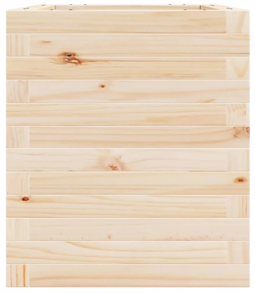 vidaXL tömör fenyő kerti virágláda 40x40x46 cm