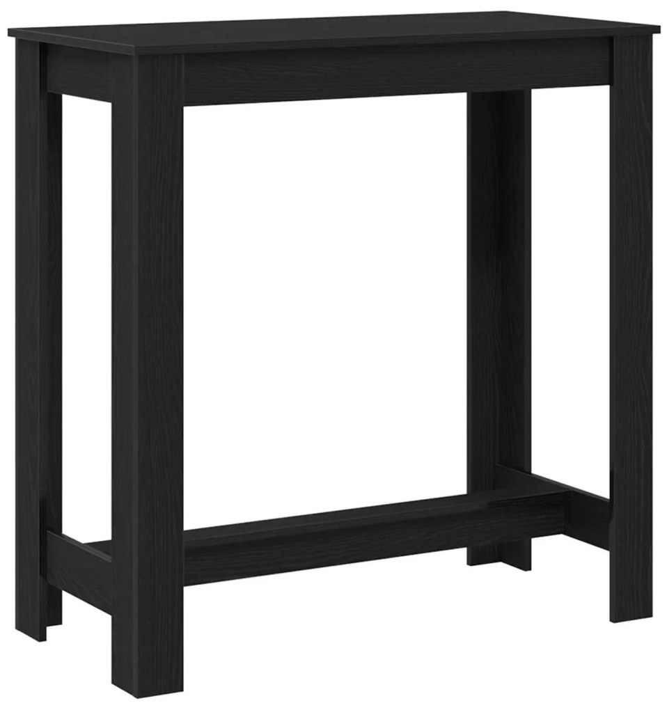 Fekete Tölgy Bárasztal 102x50x103,5 cm Mérnöki Fa