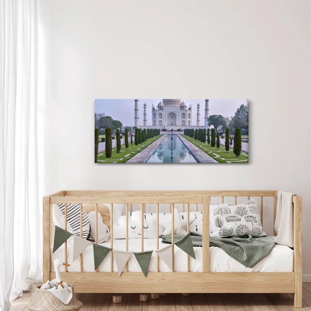 Kép - Taj Mahal napkeltekor (120x50 cm)