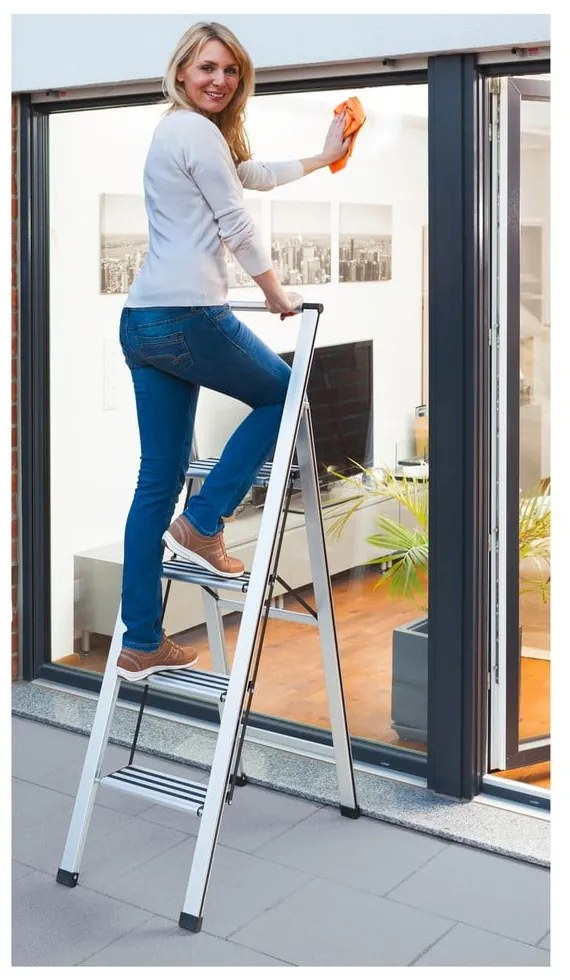 Ladder összecsukható fellépő, magasság 153 cm - Wenko
