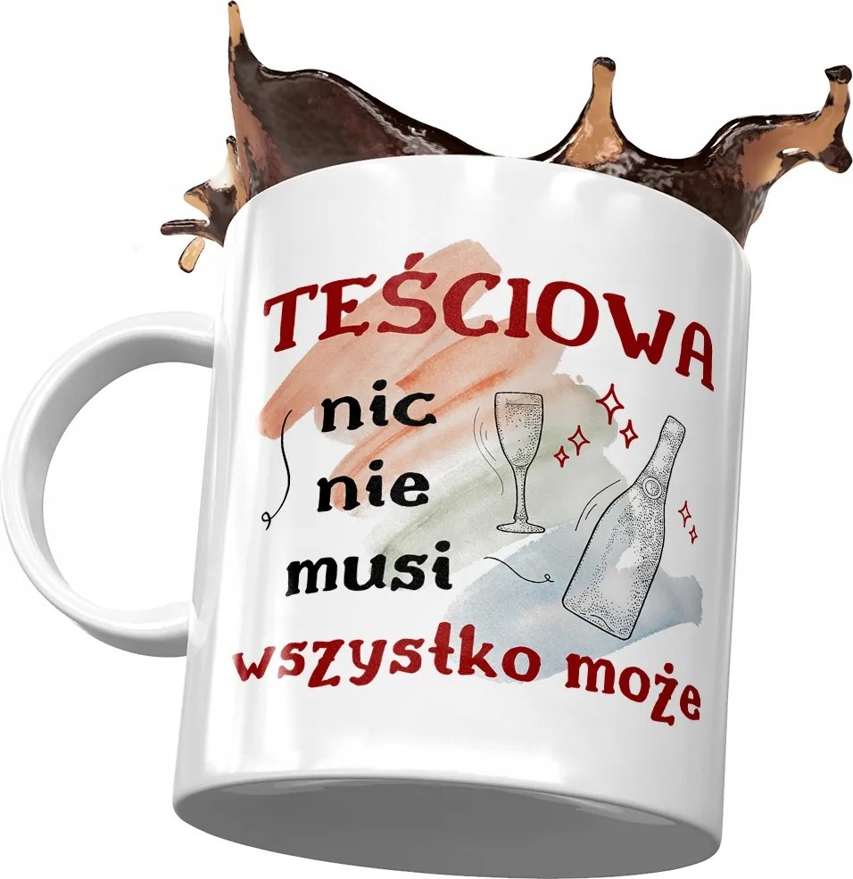 Bögre anyósnak, családnak Ajándék Nyomtatott Fotóval