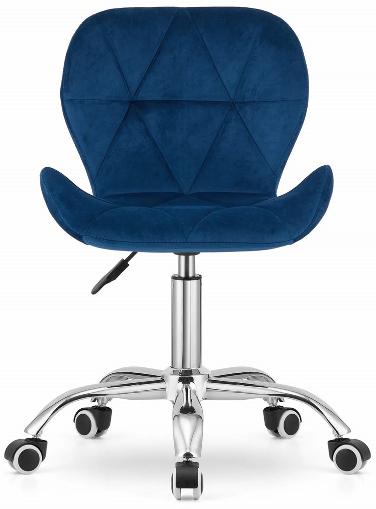 AVOLA VELVET irodai szék, kék