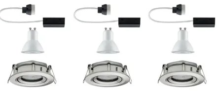 Paulmann 92900 - 3xGU10/7W IP65 dimmable NOVA 230V beépíthető lámpa szett