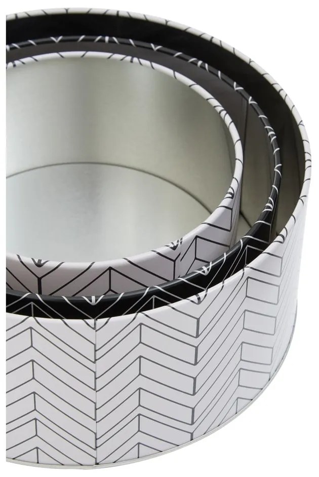 Élelmiszertartó fém doboz szett 3 db-os Urban – Premier Housewares