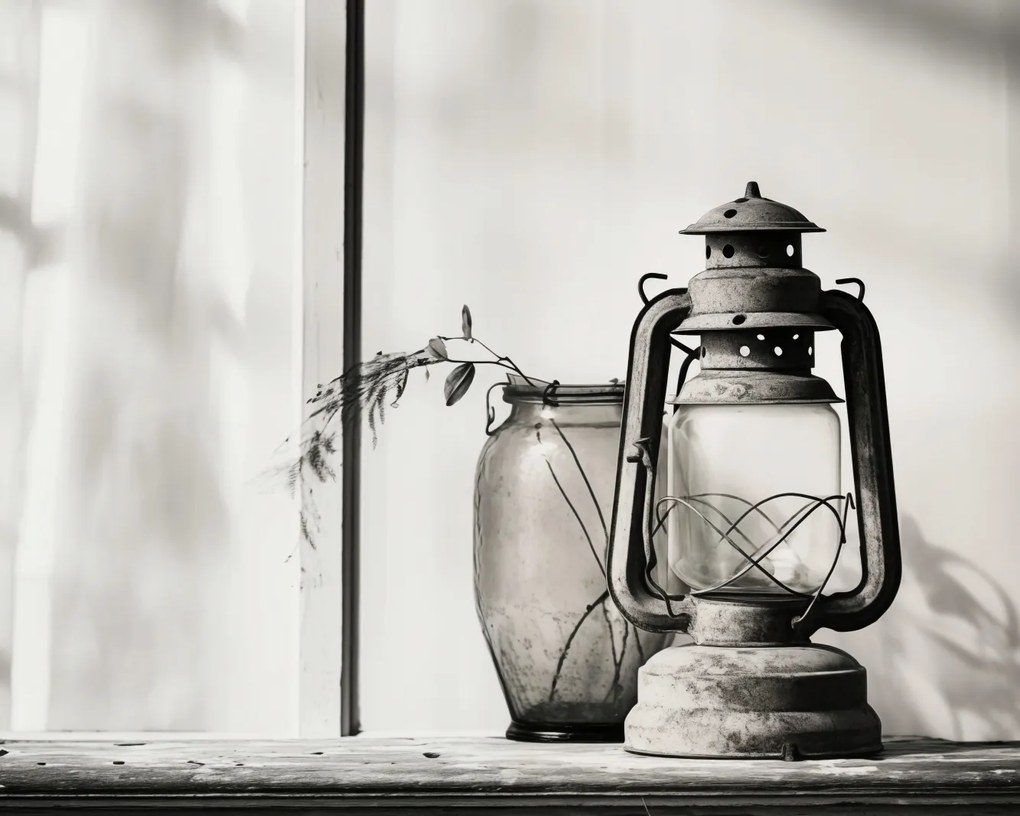 Poszter 50x40cm Lámpa az árnyékokban