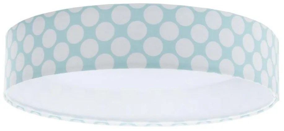 LED mennyezeti lámpa GALAXY KIDS LED/24W/230V zöld-fehér pöttyös