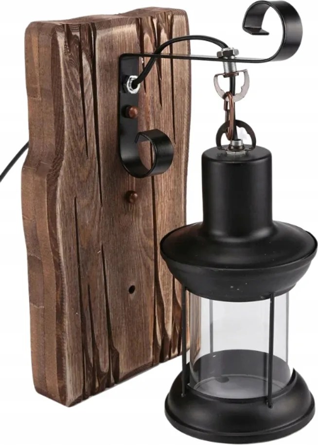 Retro fali meleg fény E27 ipari retro fali meleg fény