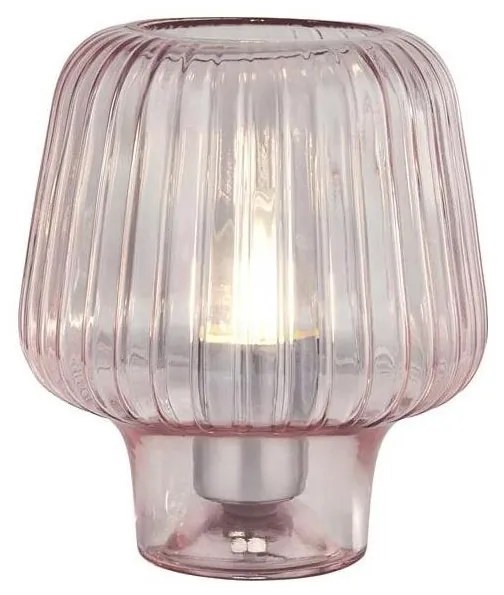 Searchlight EU60753PI - ARIA asztali lámpa 1xE27/10W/230V rózsaszín