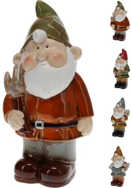 KERTI TÖRPE ÁLLÓ KERÁMIA 27,5 CM 4 FÉLE MODELL