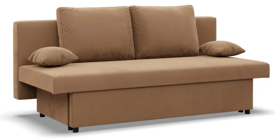 Sony kanapé, szövet anyag, hab töltet, barna