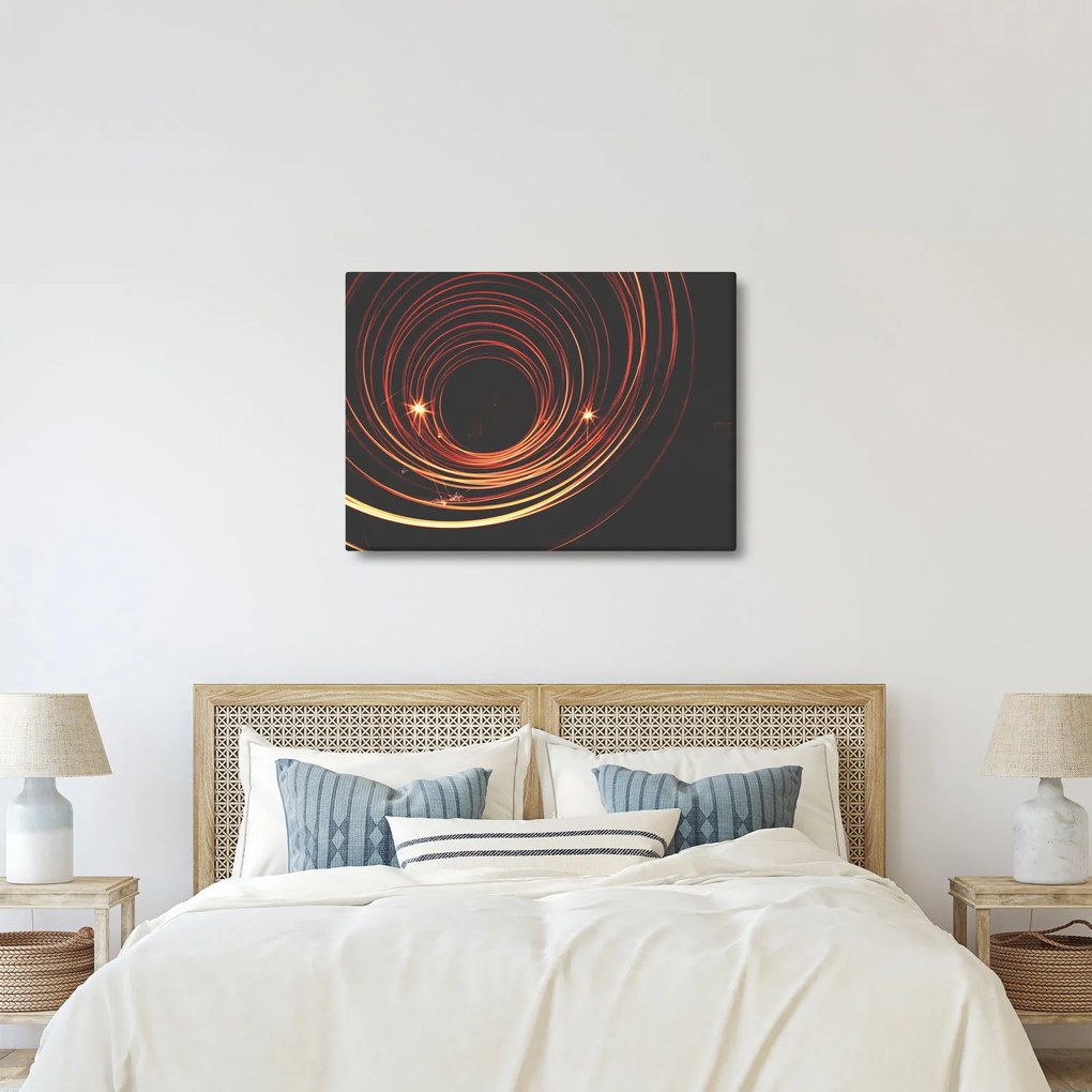 Absztrakt vonalak képe (70x50 cm)