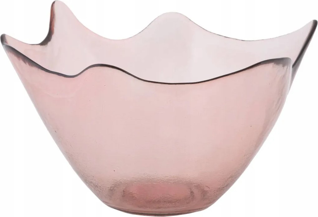 Újrahasznosított üvegből készült dísztál, Ø 30 cm