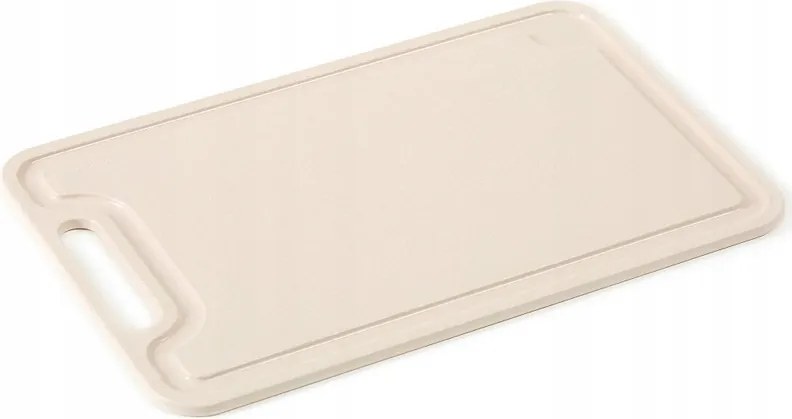 Műanyag vágódeszka Lamela 38 x 24 cm Bézs