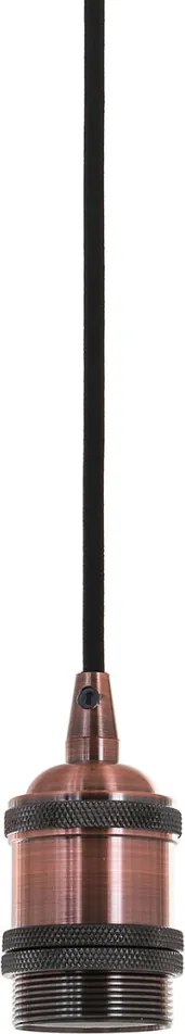 ITALUX DS-M-034-COPPER CLASSO Egyágú Függesztett Lámpa Fém E27 IP20