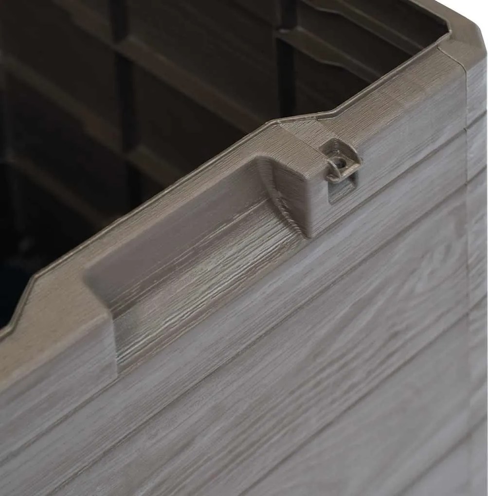 Barna Kerti Tárolóláda 90 L