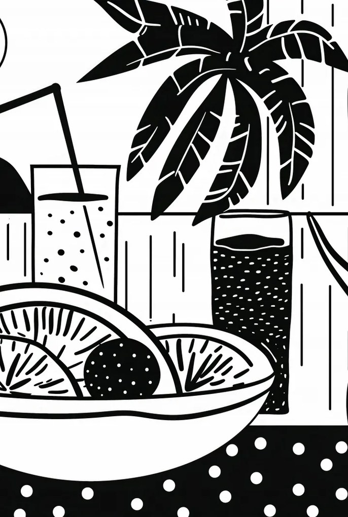 Poszter 68x101cm Trópusi játék