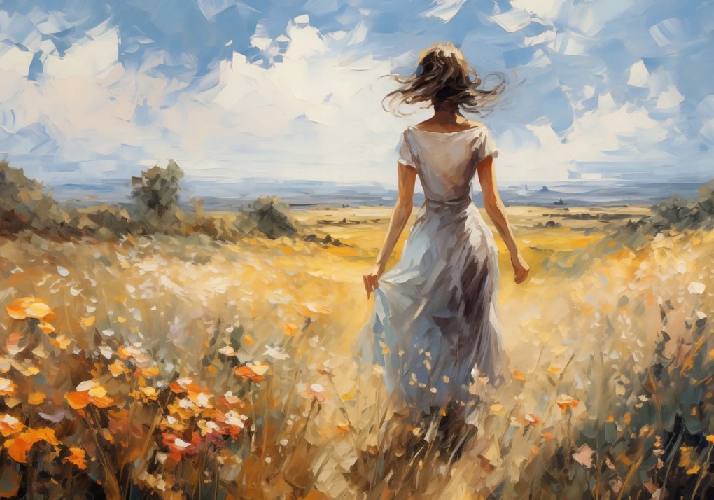 Poszter 66,5x46,5cm Nyári szél