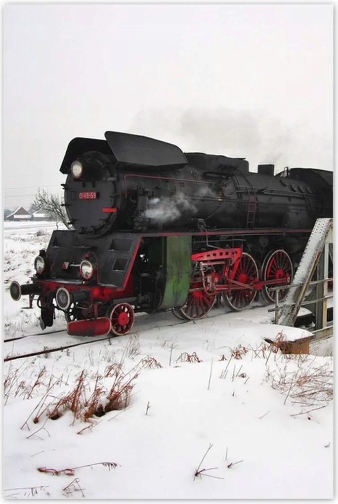 Poszterek 80x120 Gőzmozdony Ol 49-59