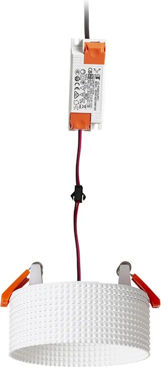 RENDL MARENGA RB1 40 süllyesztett lámpa fehér Eco PLA 230V LED 6W 3000K