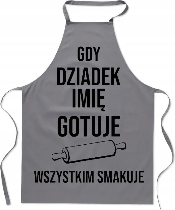 Konyhai kötény Amikor a nagypapa főz Név Nagypapa napja