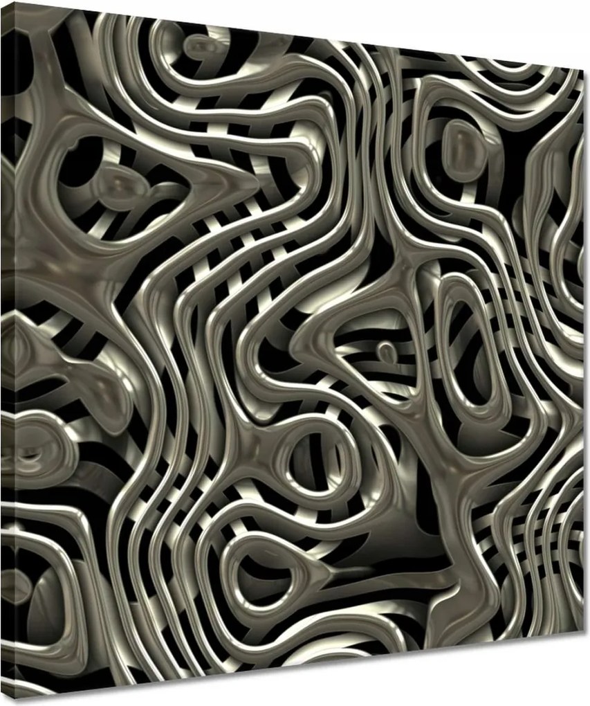 Vászonkép 40x40 Ezüst