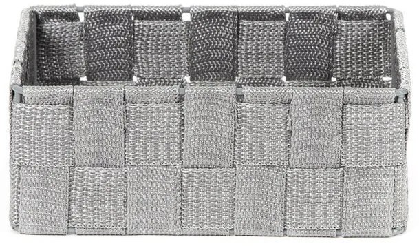 Tárolórendszer Compactor TEX 18 x 12 x 7 cm, szürke