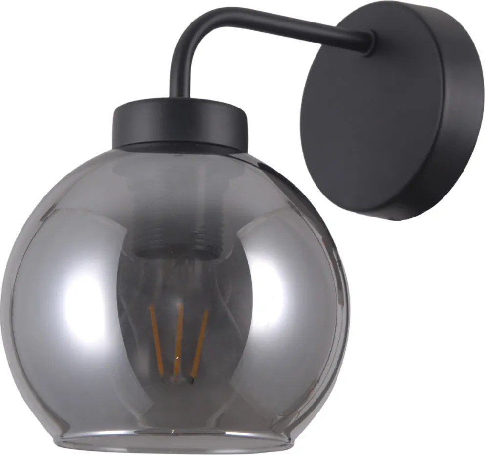 Fali Lámpa Fekete Poggi ITALUX-WL-28028-1