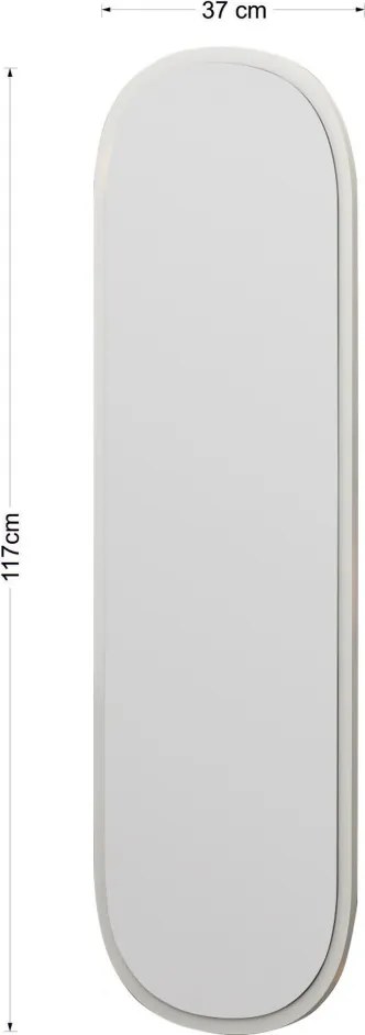 Magnum tükör, fehér, 40 cm