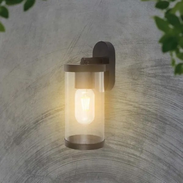 Kültéri fali lámpa 1xE27/60W/230V IP44 fekete