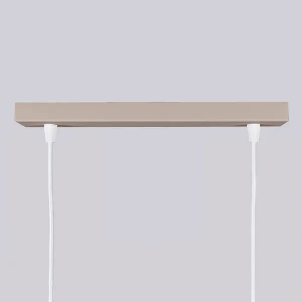 Brilagi - Csillár zsinóron CRESTO 2xGU10/10W/230V taupe