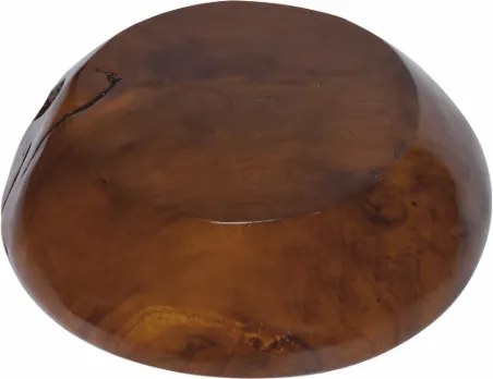 Tíkfa dísztál Ø 40 cm kézzel készített